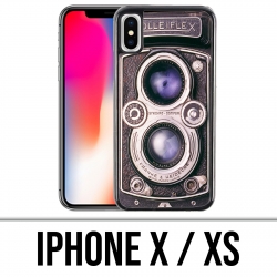 IPhone X / XS Case - Vintage Black Camera