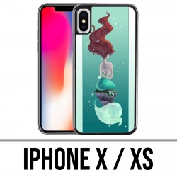 Coque iPhone X / XS - Ariel La Petite Sirène