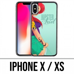 Coque iPhone X / XS - Ariel Sirène Hipster