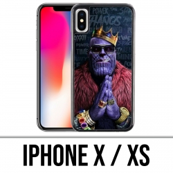 Custodia iPhone X / XS - Avengers Thanos King