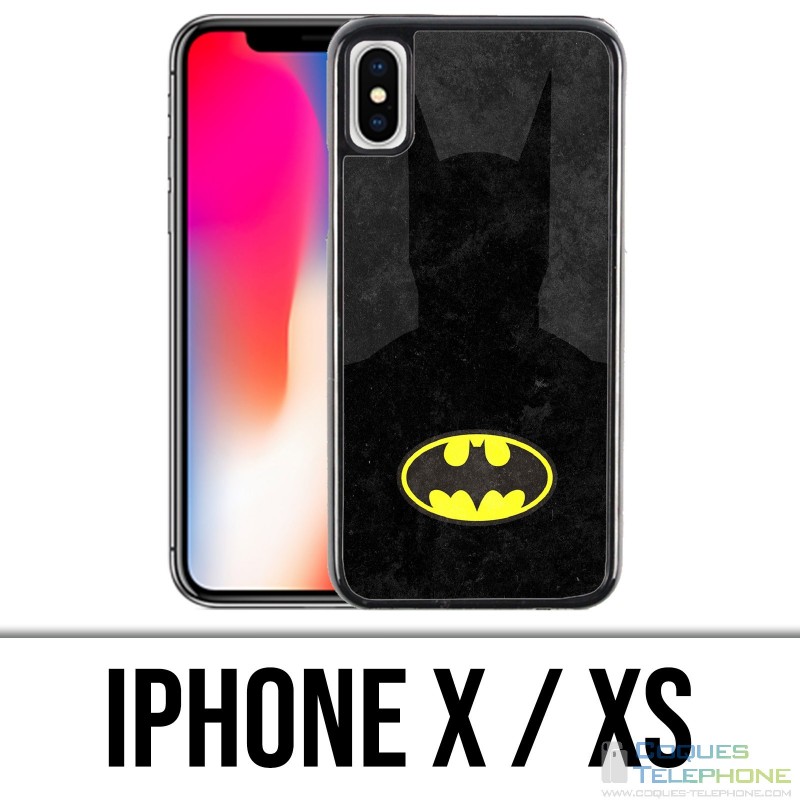 Custodia per iPhone X / XS - Batman Art Design