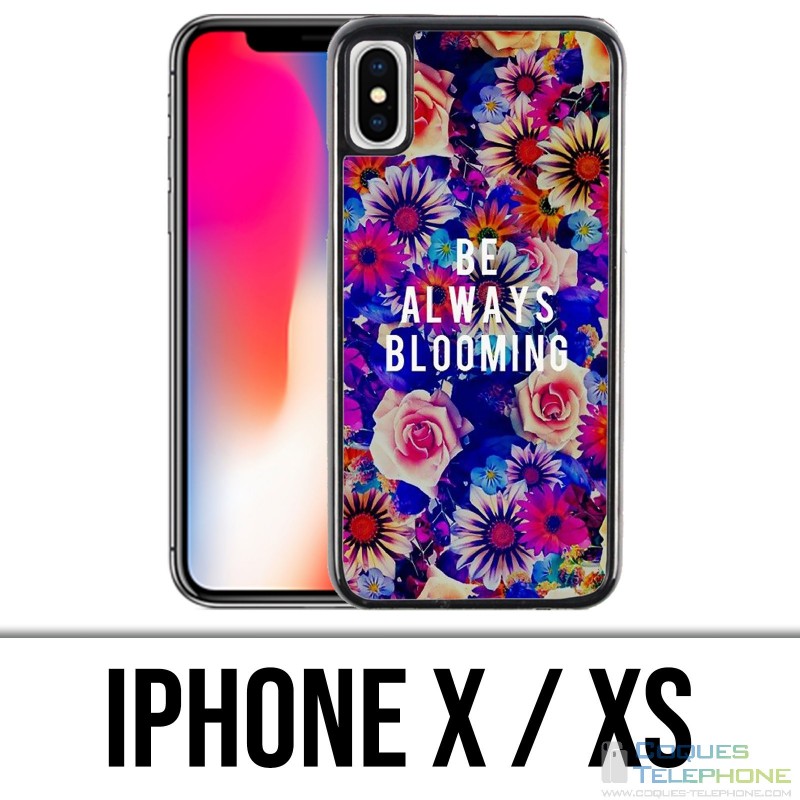 Custodia per iPhone X / XS - Be Always Blooming