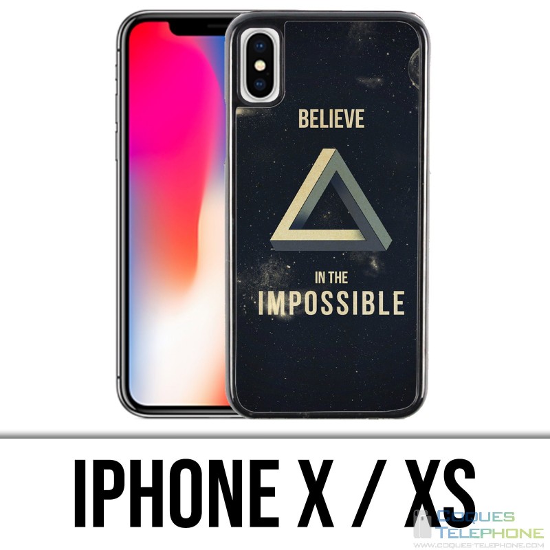 X / XS iPhone Case - Believe Impossible