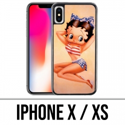 Custodia iPhone X / XS - Vintage Betty Boop