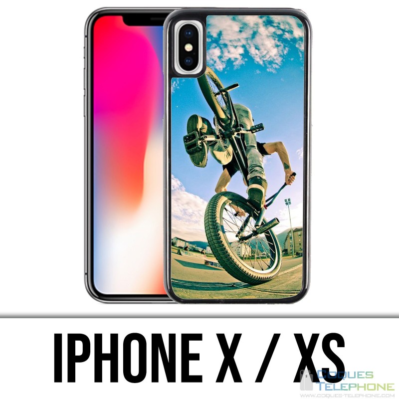 Coque iPhone X / XS - Bmx Stoppie