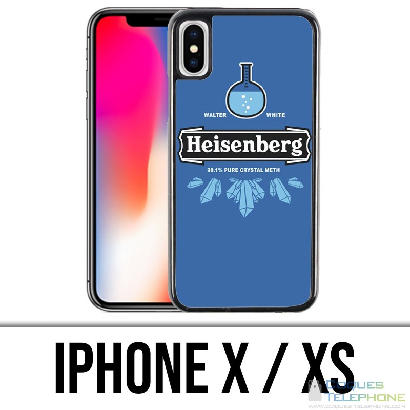 Coque iPhone X / XS - Braeking Bad Heisenberg Logo