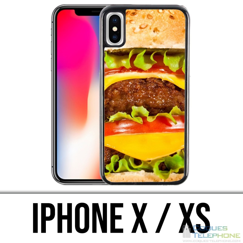 Custodia per iPhone X / XS - Burger