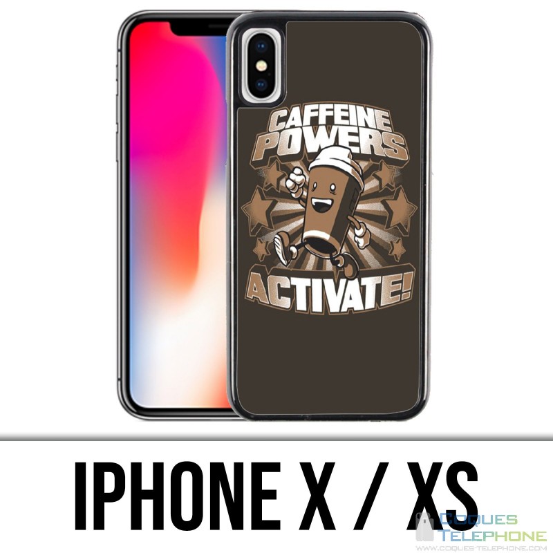 X / XS iPhone Hülle - Cafeine Power