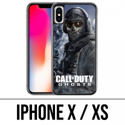 X / XS iPhone Hülle - Call Of Duty Ghosts Logo