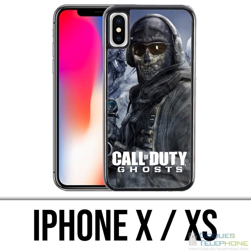 Custodia iPhone X / XS - Logo Call Of Duty Ghosts