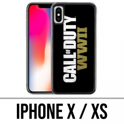 Custodia iPhone X / XS - Logo Call Of Duty Ww2