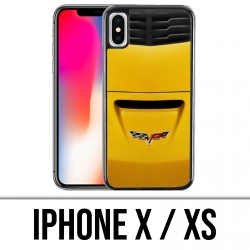 Custodia per iPhone X / XS - Cappuccio Corvette