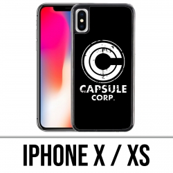 Funda para iPhone X / XS - Dragon Ball Capsule Corp