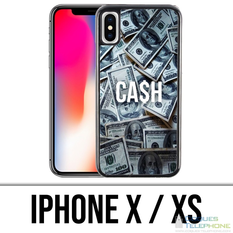 Coque iPhone X / XS - Cash Dollars