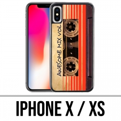 IPhone Schutzhülle X / XS - Vintage Audio-Kassette Guardians Of The Galaxy