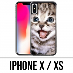 Coque iPhone X / XS - Chat Lol