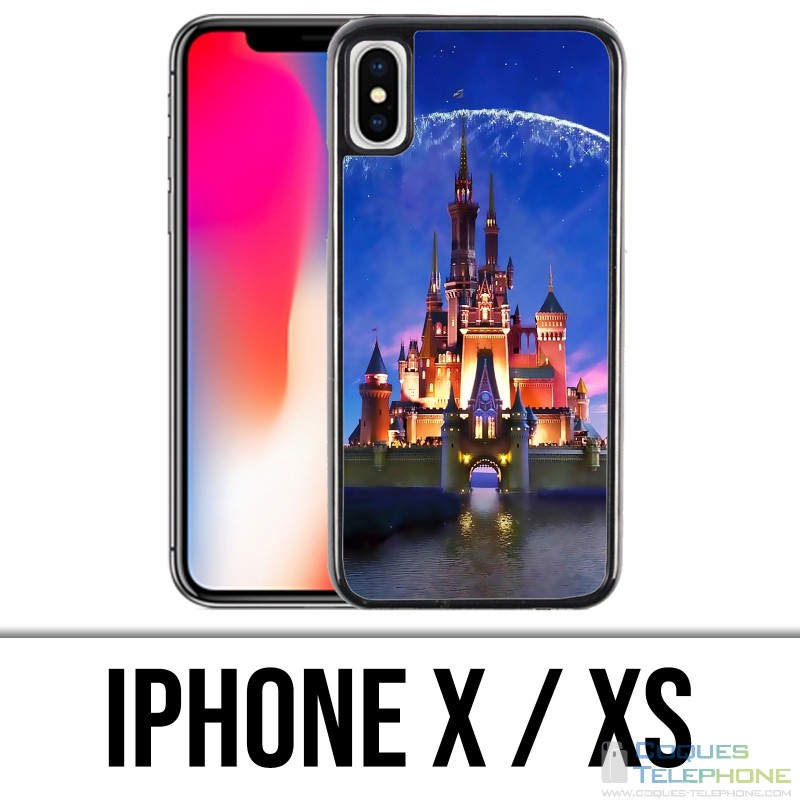 Coque iPhone X / XS - Chateau Disneyland