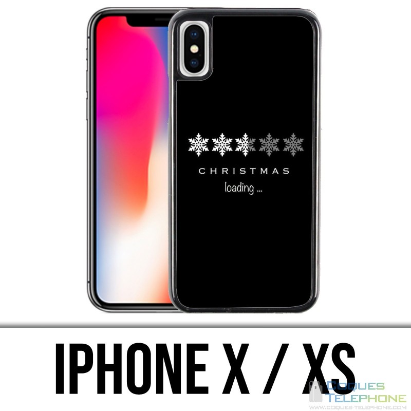 Funda iPhone X / XS - Navidad Cargando