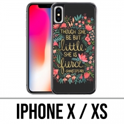 X / XS iPhone Fall - Shakespeare-Zitat