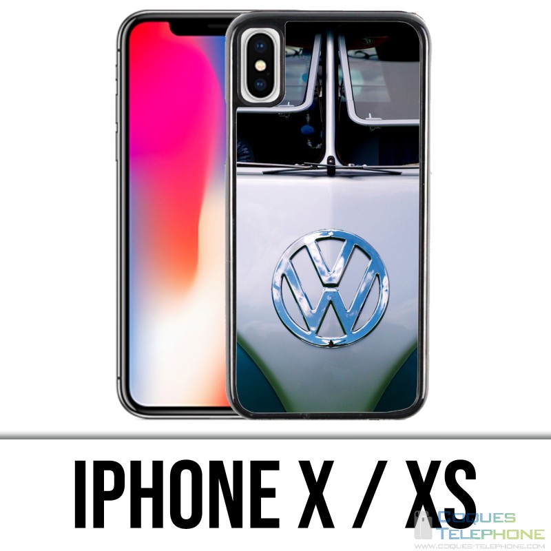 Coque iPhone X / XS - Combi Gris Vw Volkswagen