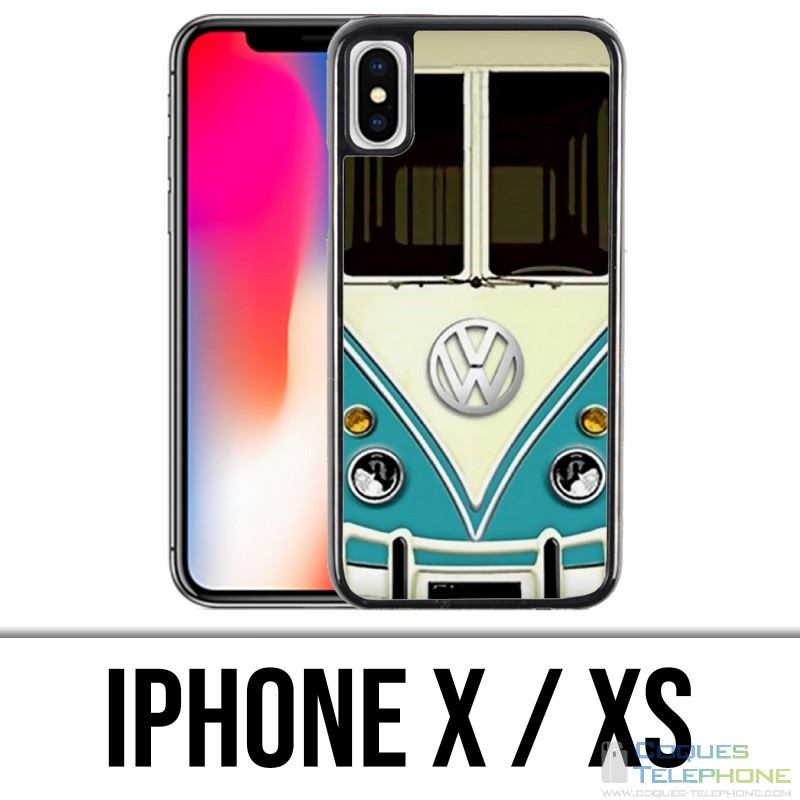 Custodia per iPhone X / XS - Volkswagen Vintage Vw Combi