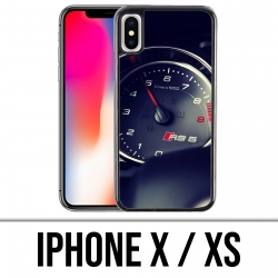 X / XS iPhone Case - Audi Rs5 Counter