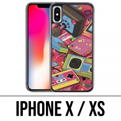 X / XS iPhone Fall - Vintage Retro Konsolen