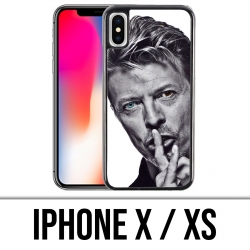 Coque iPhone X / XS - David Bowie Chut
