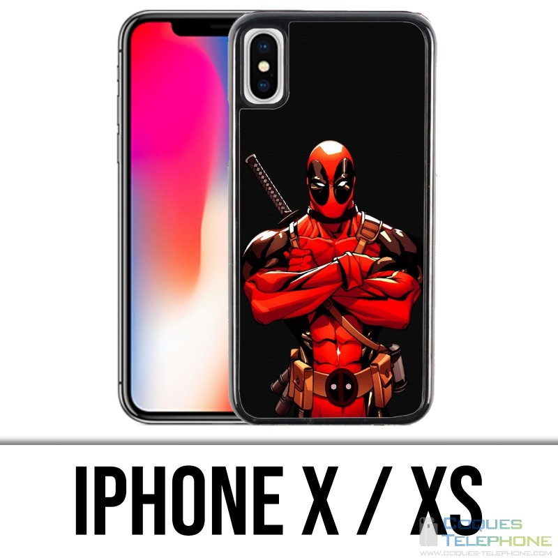 Custodia iPhone X / XS - Deadpool Bd