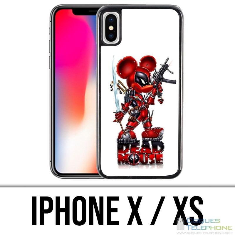 Custodia iPhone X / XS - Deadpool Mickey