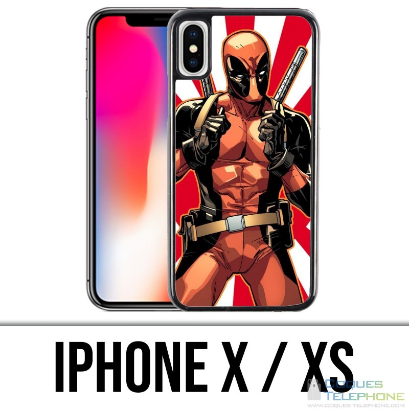 Coque iPhone X / XS - Deadpool Redsun