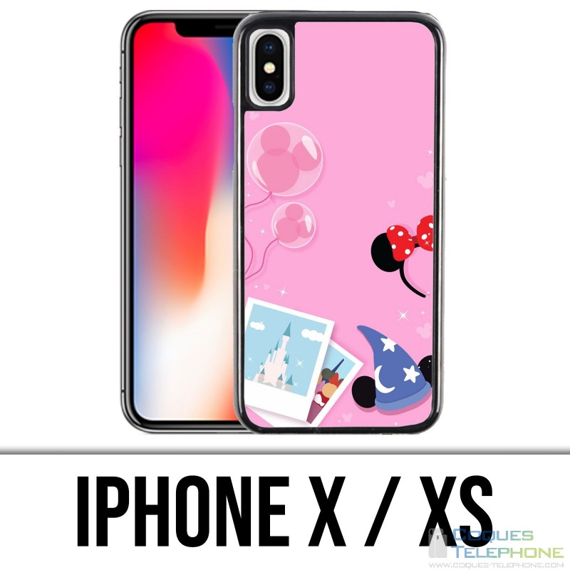 Funda iPhone X / XS - Recuerdos de Disneyland