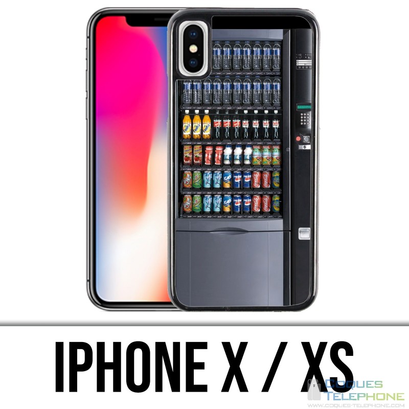 Coque iPhone X / XS - Distributeur Boissons