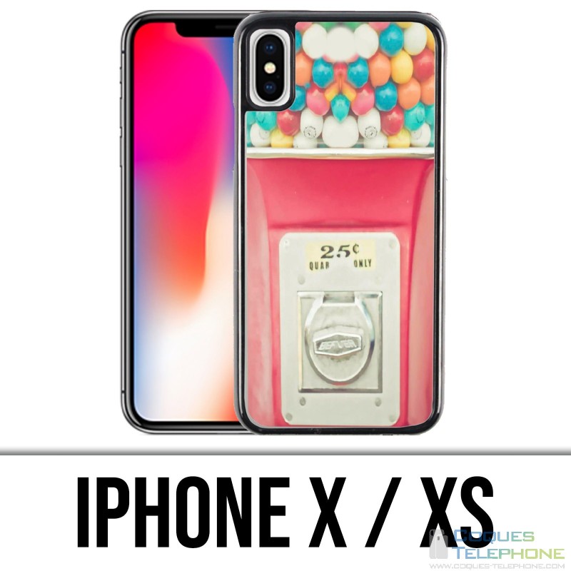 Custodia per iPhone X / XS - Dispenser Candy