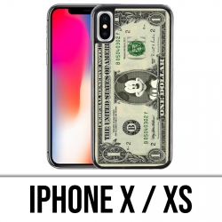 Coque iPhone X / XS - Dollars