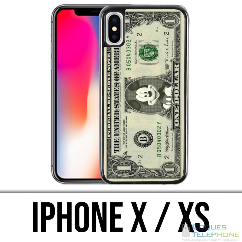 Custodia per iPhone X / XS - Dollari