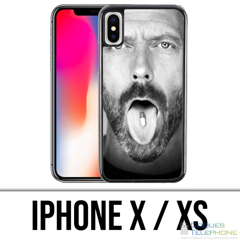 IPhone X / XS Hülle - Dr. House Pill