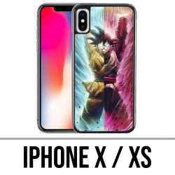 X / XS iPhone Case - Dragon Ball Black Goku Cartoon