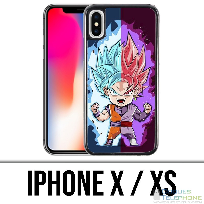 Coque iPhone X / XS - Dragon Ball Black Goku