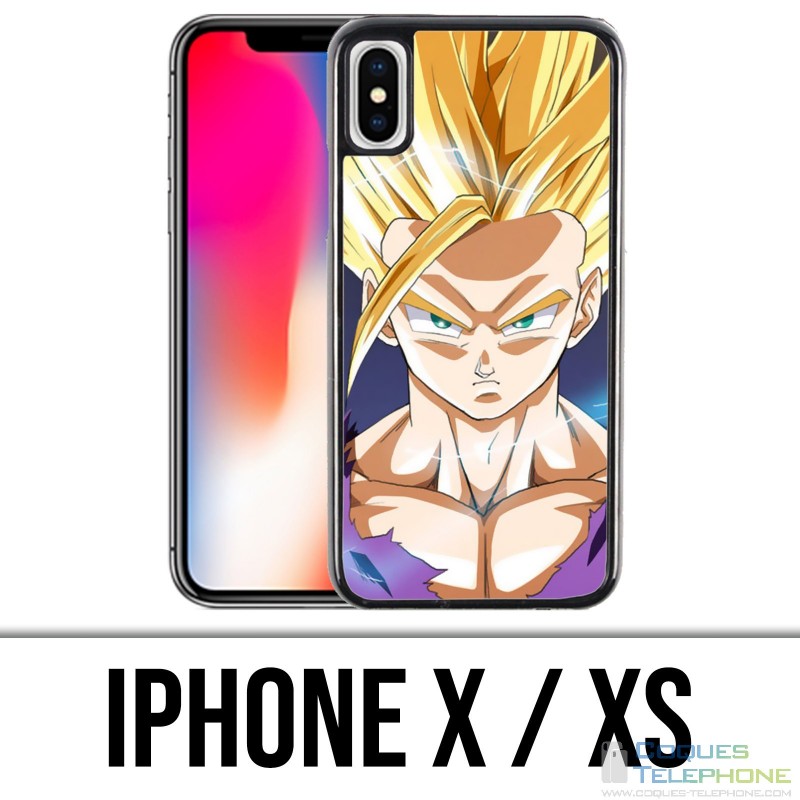 Custodia per iPhone X / XS - Dragon Ball Gohan Super Saiyan 2