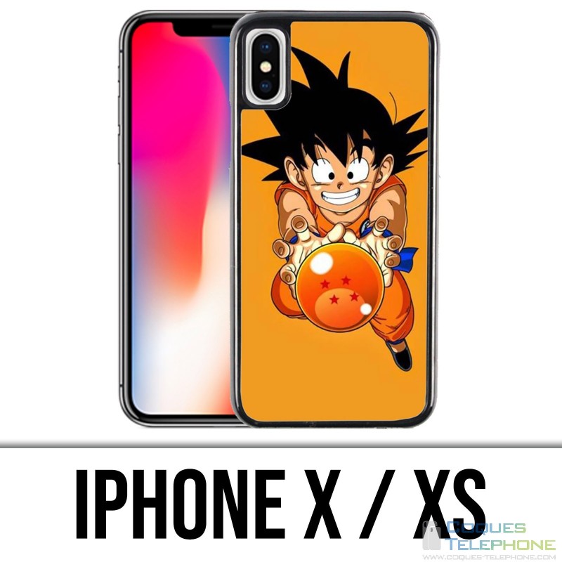 Coque iPhone X / XS - Dragon Ball Goku Boule De Crystal