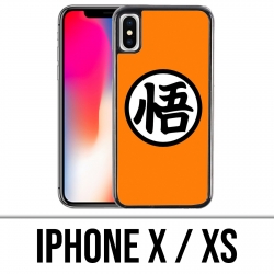 Coque iPhone X / XS - Dragon Ball Goku Logo