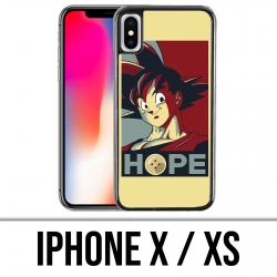 Funda iPhone X / XS - Dragon Ball Hope Goku