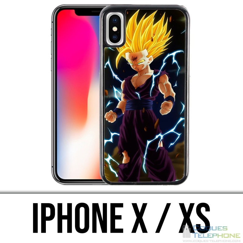 Coque iPhone X / XS - Dragon Ball San Gohan