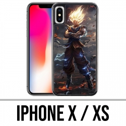 Custodia per iPhone X / XS - Dragon Ball Super Saiyan