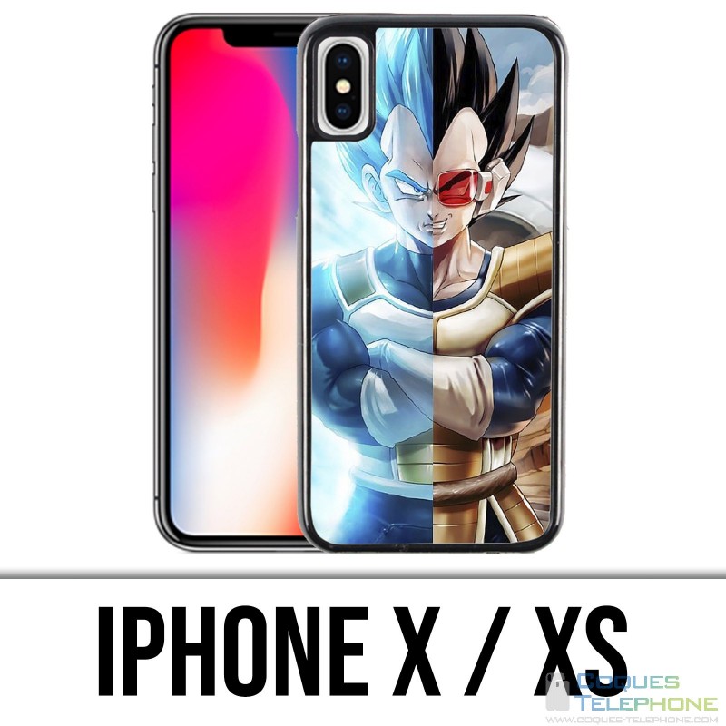 Coque iPhone X / XS - Dragon Ball Vegeta Super Saiyan