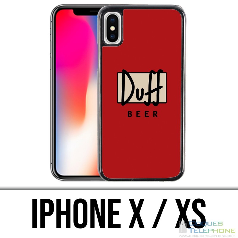 Coque iPhone X / XS - Duff Beer