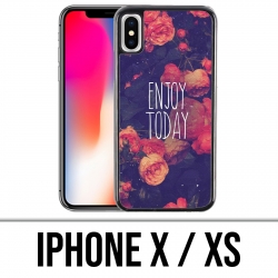 X / XS iPhone Case - Enjoy Today