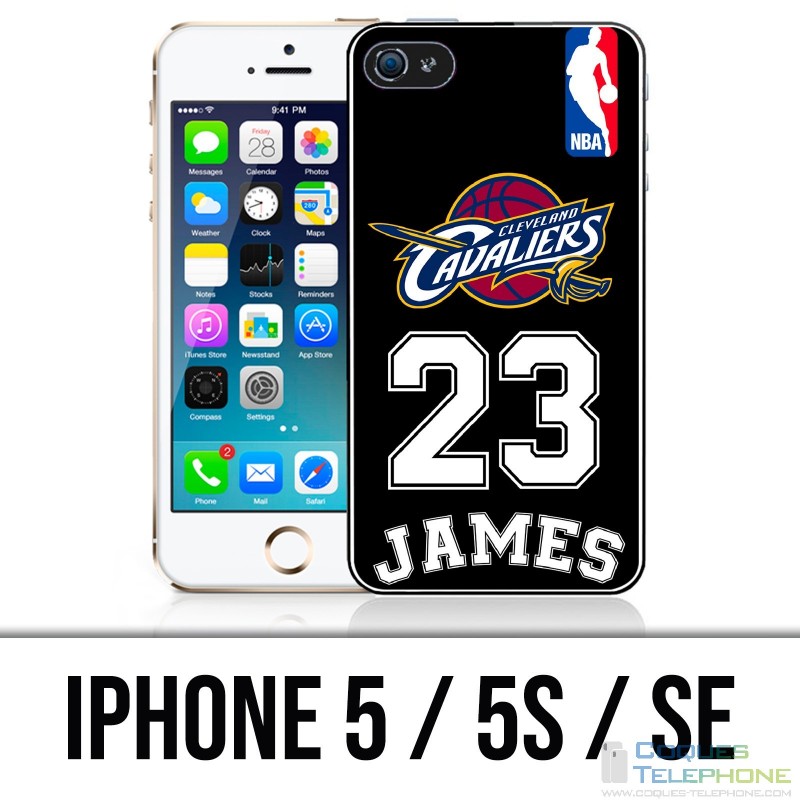 IPhone 5 / 5S / SE case - Lebron James Black