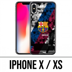Coque iPhone X / XS - Football Fcb Barca